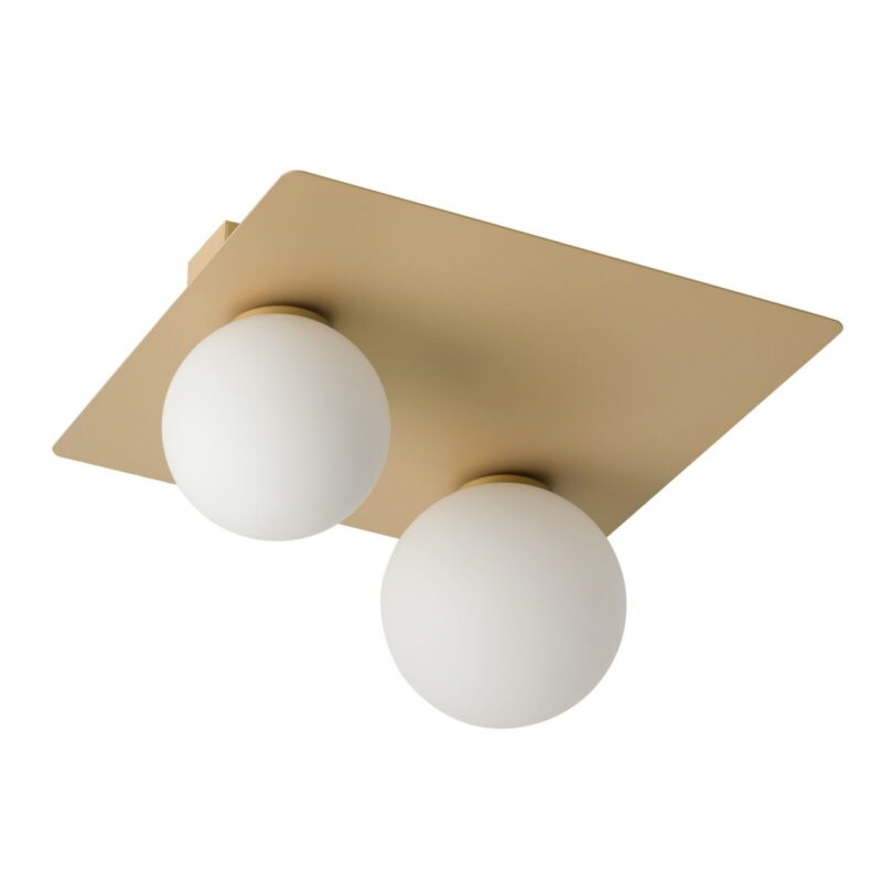 Plafon Sigma ARGON prostokąt złoty x2