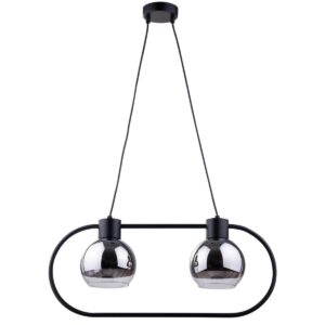 Lampa wisząca Sigma Linda x2 Czarny