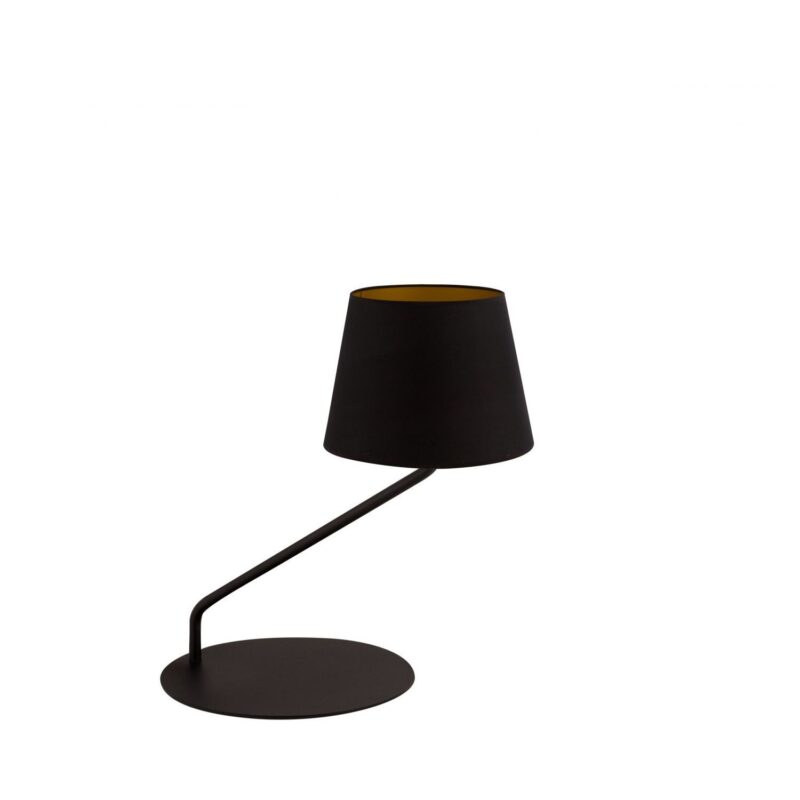 Lampka biurkowa Sigma LIZBONA czarno/miedziana x1