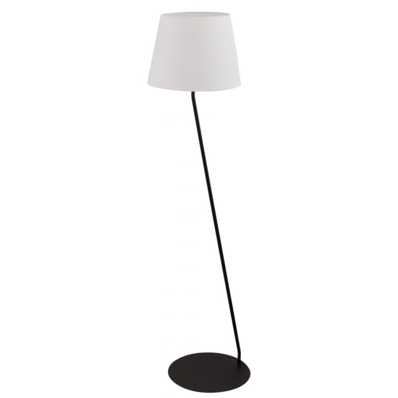 Lampa podłogowa Sigma LIZBONA czarno/biała x1