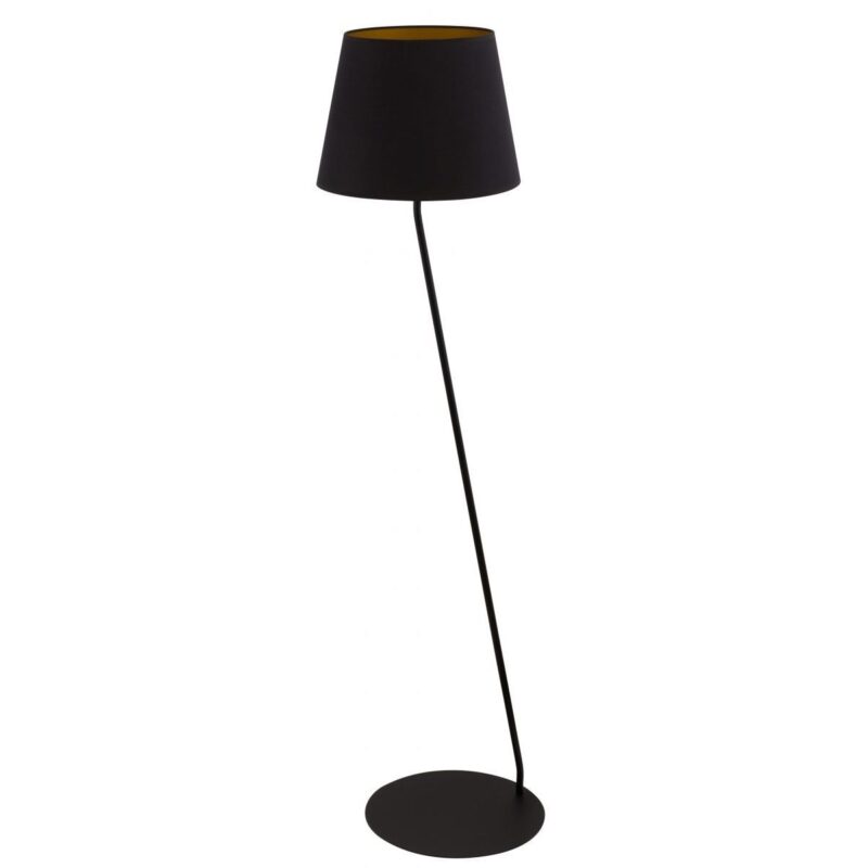 Lampa podłogowa Sigma LIZBONA czarno/miedziana x1