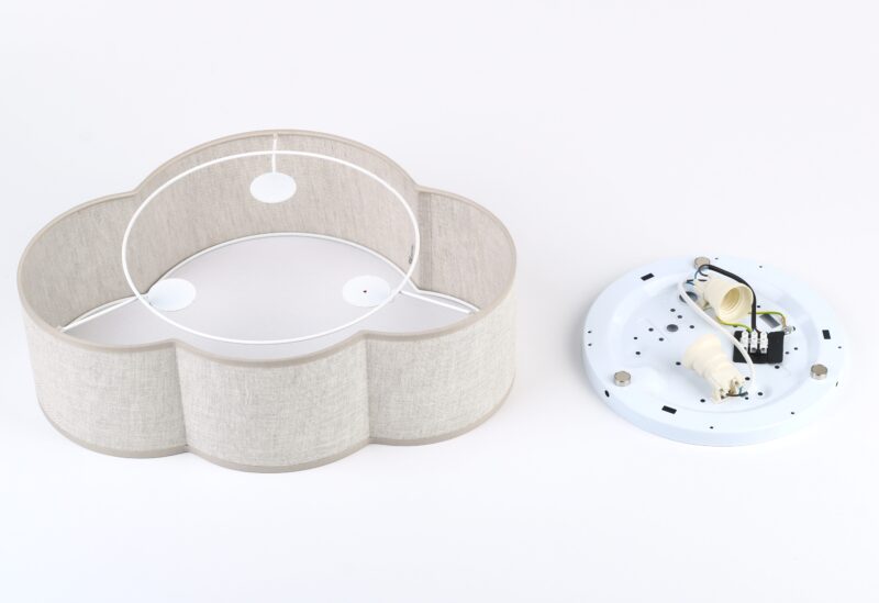 Lampa Sufitowa TK Lighting Cloud Linen x2 - obrazek 9