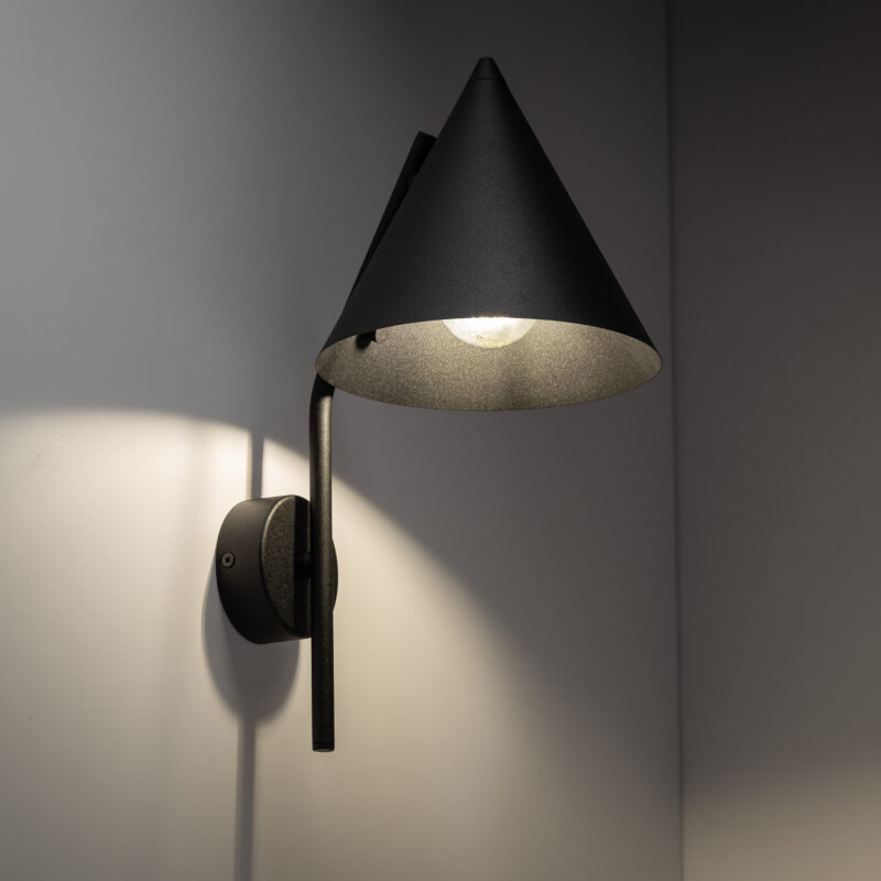 Kinkiet TK Lighting Cono Black x1 - obrazek 3