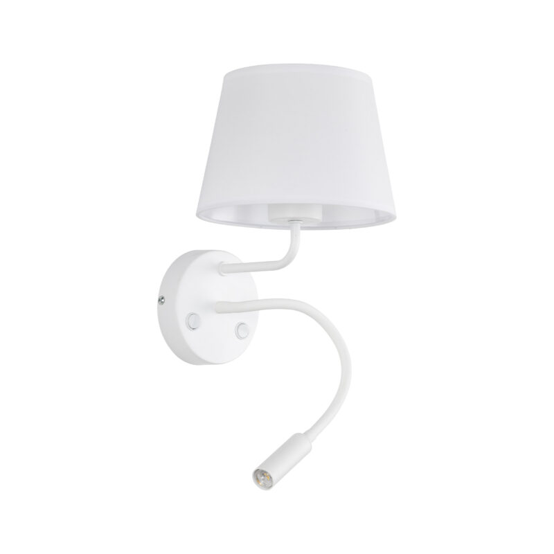 Kinkiet TK Lighting Maja White E27 + G9 x2