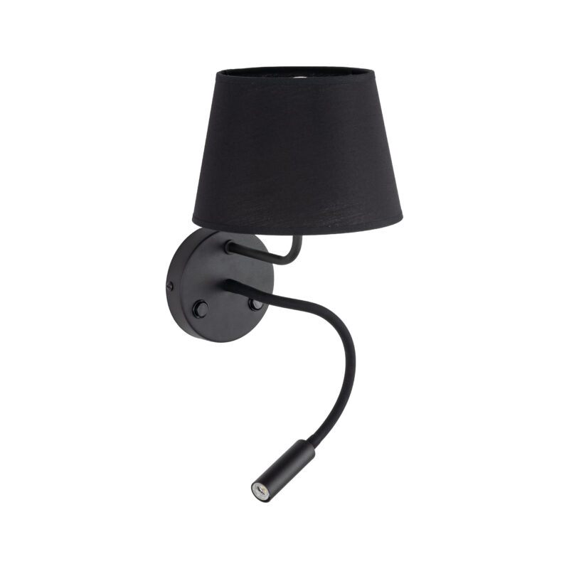 Kinkiet TK Lighting Maja Black E27 + G9 x2 - obrazek 4