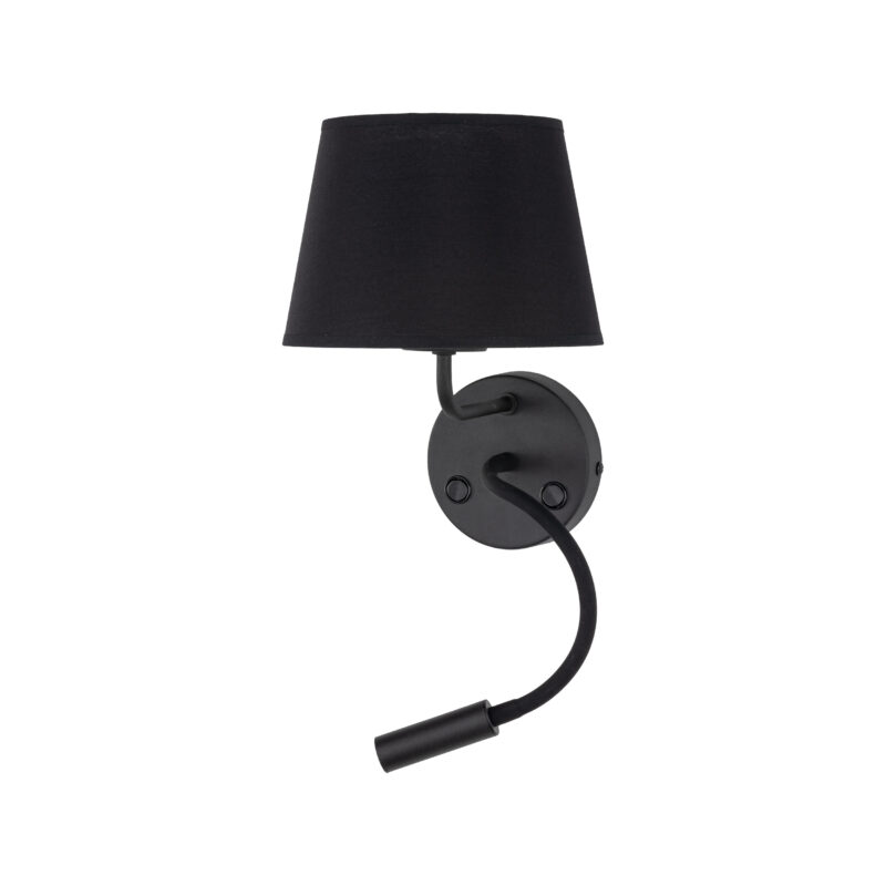 Kinkiet TK Lighting Maja Black E27 + G9 x2 - obrazek 5