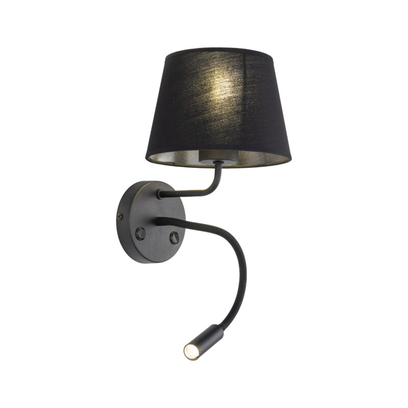 Kinkiet TK Lighting Maja Black E27 + G9 x2 - obrazek 7