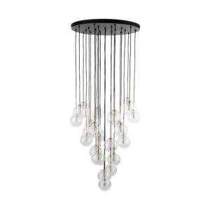 Lampa Wisząca TK Lighting Nilos Black Gold 26 x26