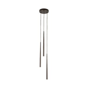 Lampa Wisząca TK Lighting Piano Brown x3
