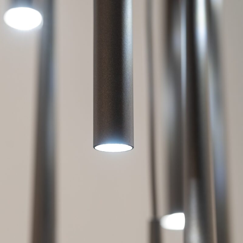 Lampa Wisząca TK Lighting Piano Brown 10 x10 - obrazek 3