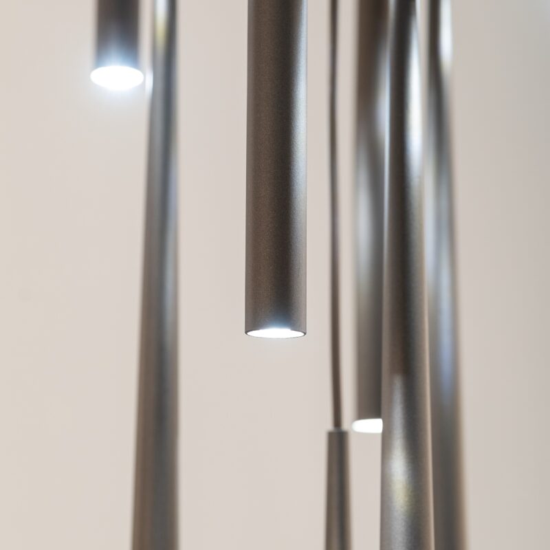Lampa Wisząca TK Lighting Piano Brown 10 x10 - obrazek 4