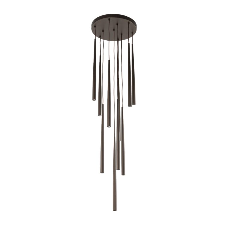 Lampa Wisząca TK Lighting Piano Brown 10 x10 - obrazek 6