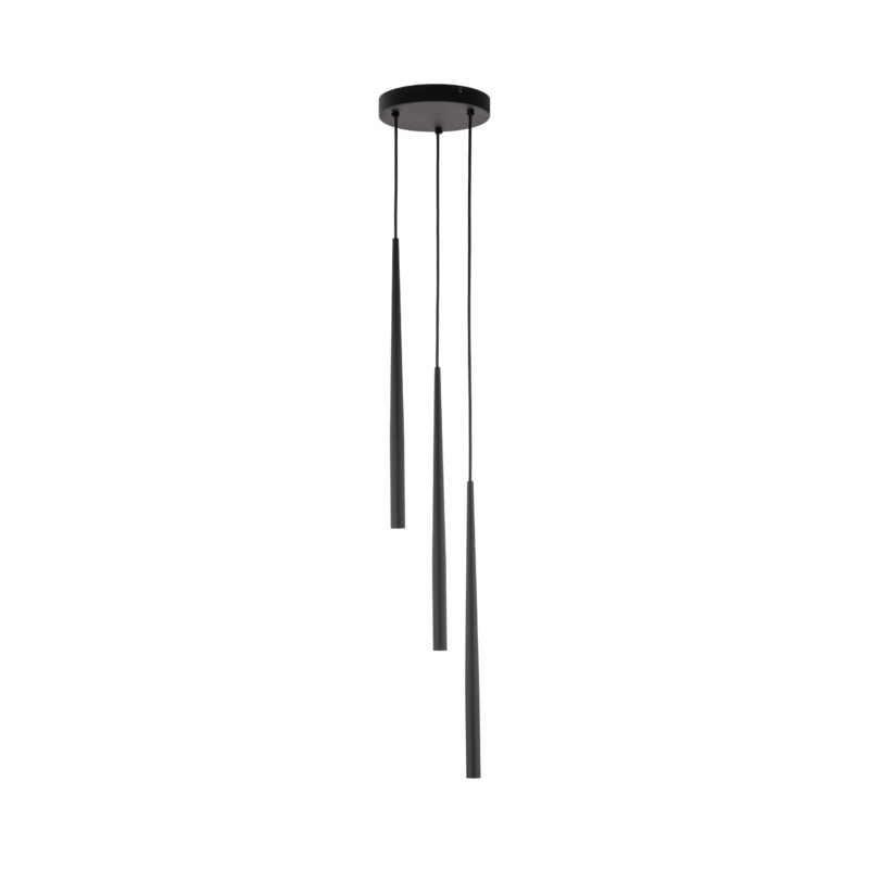 Lampa Wisząca TK Lighting Piano Black x3 - obrazek 4
