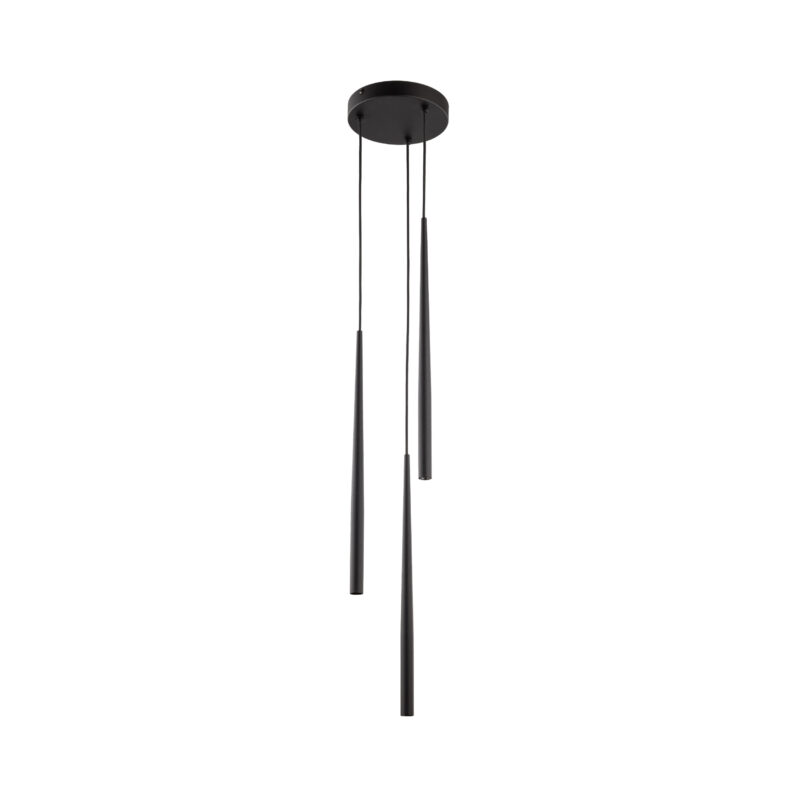 Lampa Wisząca TK Lighting Piano Black x3 - obrazek 5