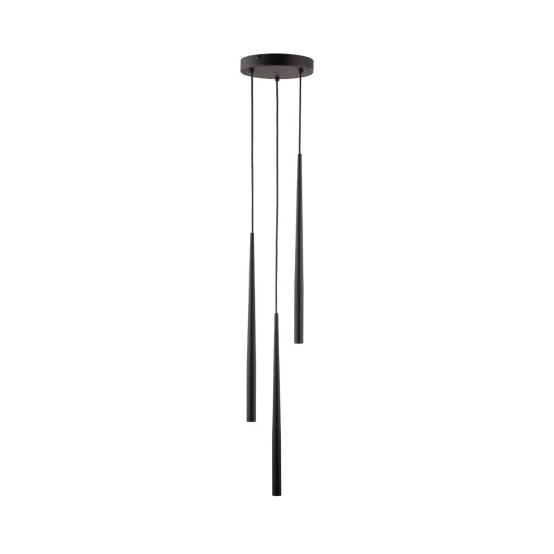 Lampa Wisząca TK Lighting Piano Black x3 - obrazek 9