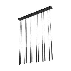 Lampa Wisząca TK Lighting Piano Black 12 x12