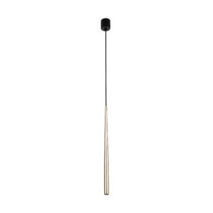 Lampa Wisząca TK Lighting Piano Black Gold x1