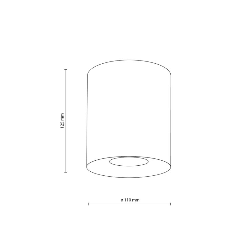 Lampa Sufitowa TK Lighting Orion M Gold x1 - obrazek 6