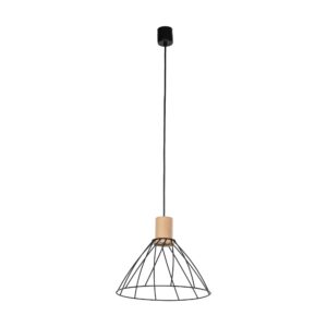 Lampa Wisząca TK Lighting Modesto Wood Sosna x1