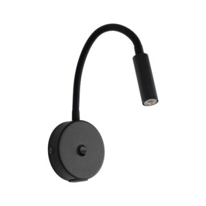 Kinkiet TK Lighting Lagos Black USB x1
