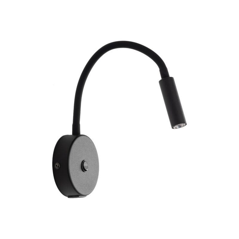 Kinkiet TK Lighting Lagos Black USB x1 - obrazek 4