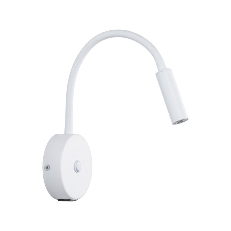 Kinkiet TK Lighting Lagos White USB x1 - obrazek 5
