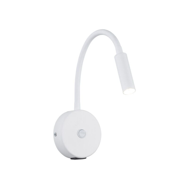 Kinkiet TK Lighting Lagos White USB x1 - obrazek 6