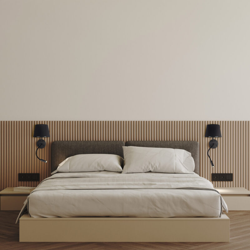 Kinkiet TK Lighting Maja Black E27+ G9 + USB x2 - obrazek 3