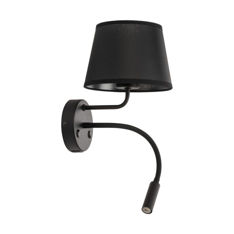 Kinkiet TK Lighting Maja Black E27+ G9 + USB x2 - obrazek 6