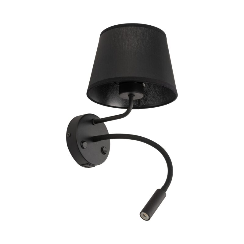 Kinkiet TK Lighting Maja Black E27+ G9 + USB x2 - obrazek 9