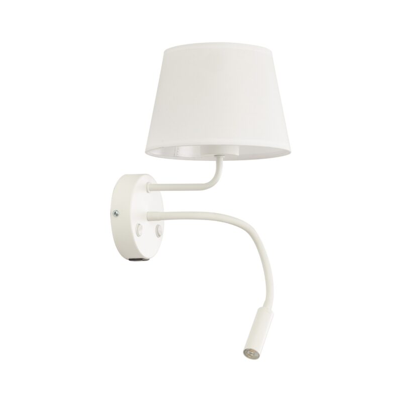 Kinkiet TK Lighting Maja White E27 + G9 + USB x2 - obrazek 6
