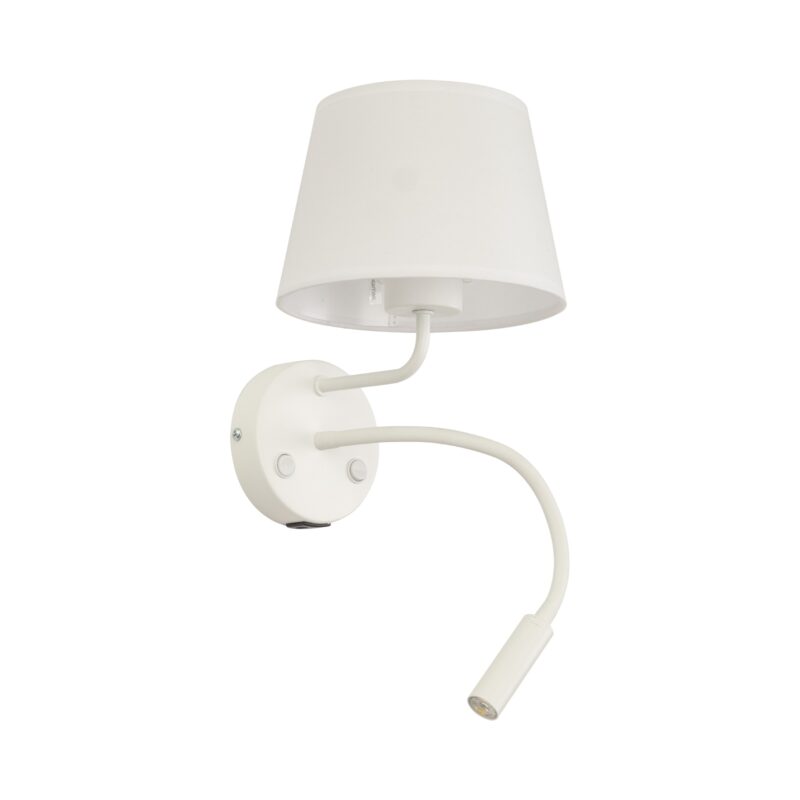 Kinkiet TK Lighting Maja White E27 + G9 + USB x2 - obrazek 7