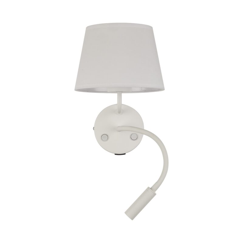 Kinkiet TK Lighting Maja White E27 + G9 + USB x2 - obrazek 10