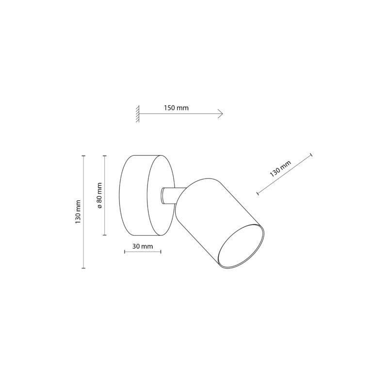 Kinkiet TK Lighting Livia Beige x1 - obrazek 6