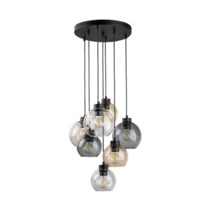 Lampa Wisząca TK Lighting Cubus Mix Koło x7