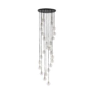 Lampa Wisząca TK Lighting Aurora Transparent 26 x26