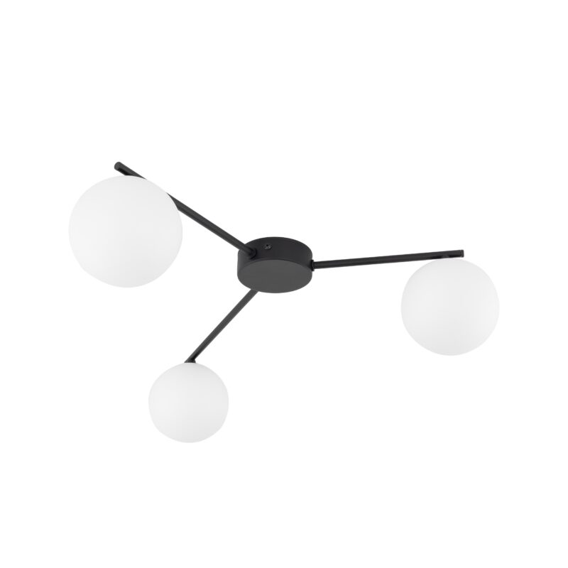 Lampa Sufitowa TK Lighting Elton Black x3