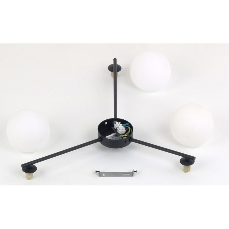 Lampa Sufitowa TK Lighting Elton Black x3 - obrazek 11
