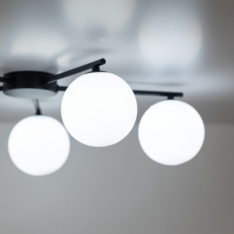 Lampa Sufitowa TK Lighting Elton Black x5 - obrazek 4
