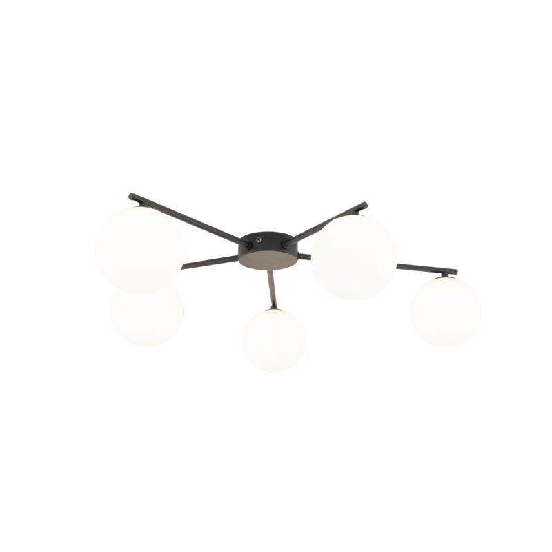 Lampa Sufitowa TK Lighting Elton Black x5 - obrazek 7