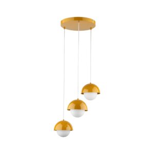 Lampa Wisząca TK Lighting Bono Ochra x3