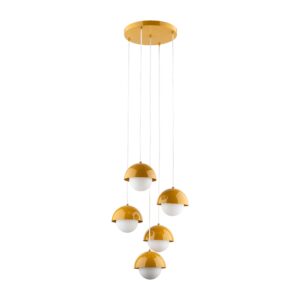 Lampa Wisząca TK Lighting Bono Ochra x5