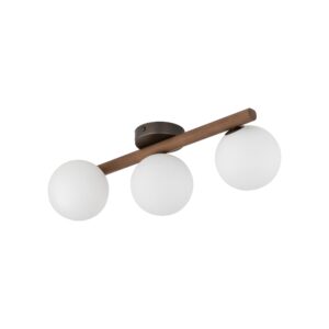 Lampa Sufitowa TK Lighting Estera Wood Orzech x3
