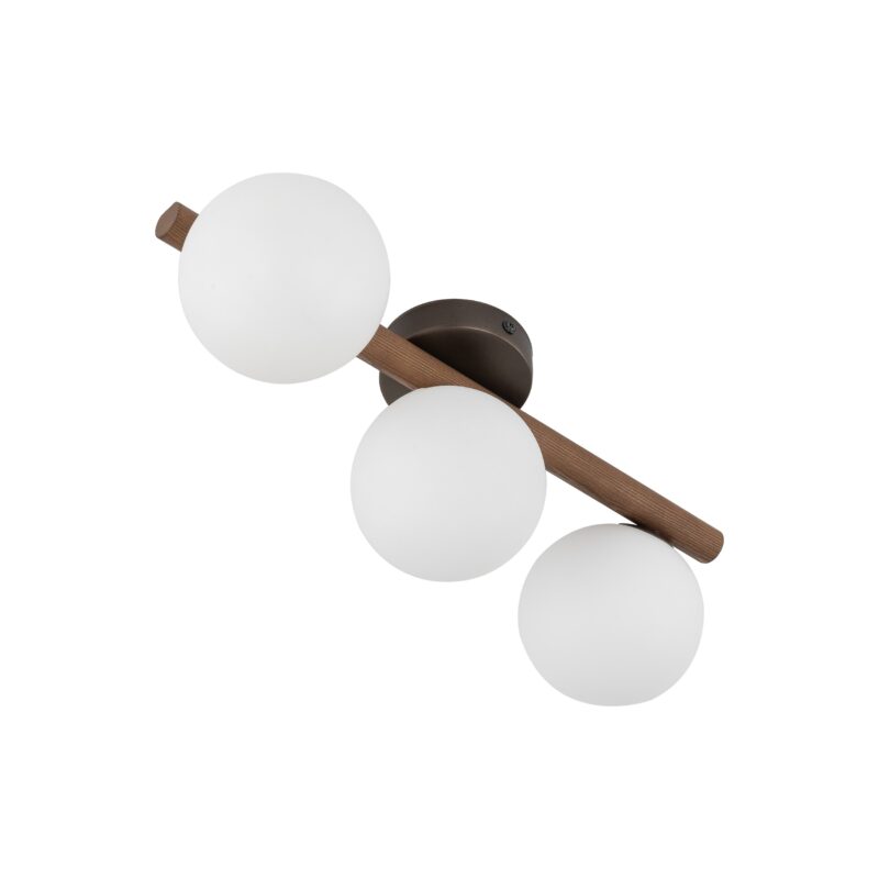 Lampa Sufitowa TK Lighting Estera Wood Orzech x3 - obrazek 5
