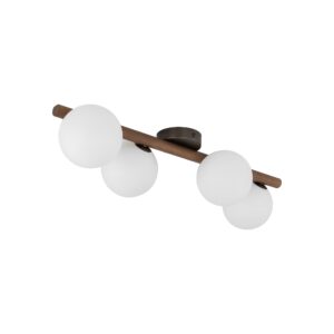 Lampa Sufitowa TK Lighting Estera Wood Orzech x4