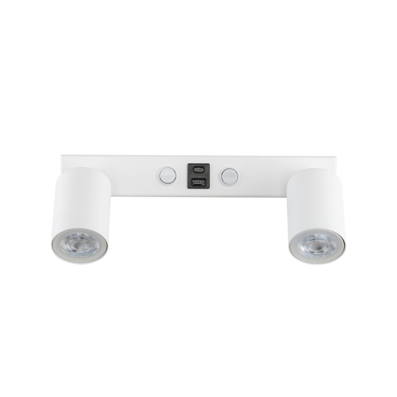 Kinkiet TK Lighting Top White Z USB x2 - obrazek 5
