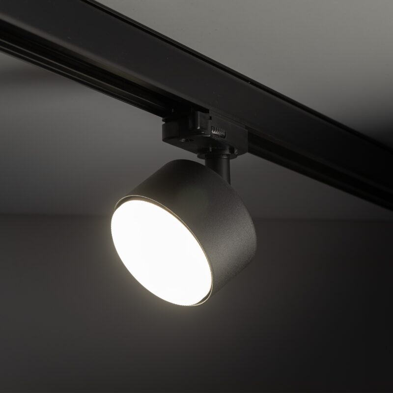 System szynowy TK Lighting Tracer Set Black – 3-fazowy x7 - obrazek 4
