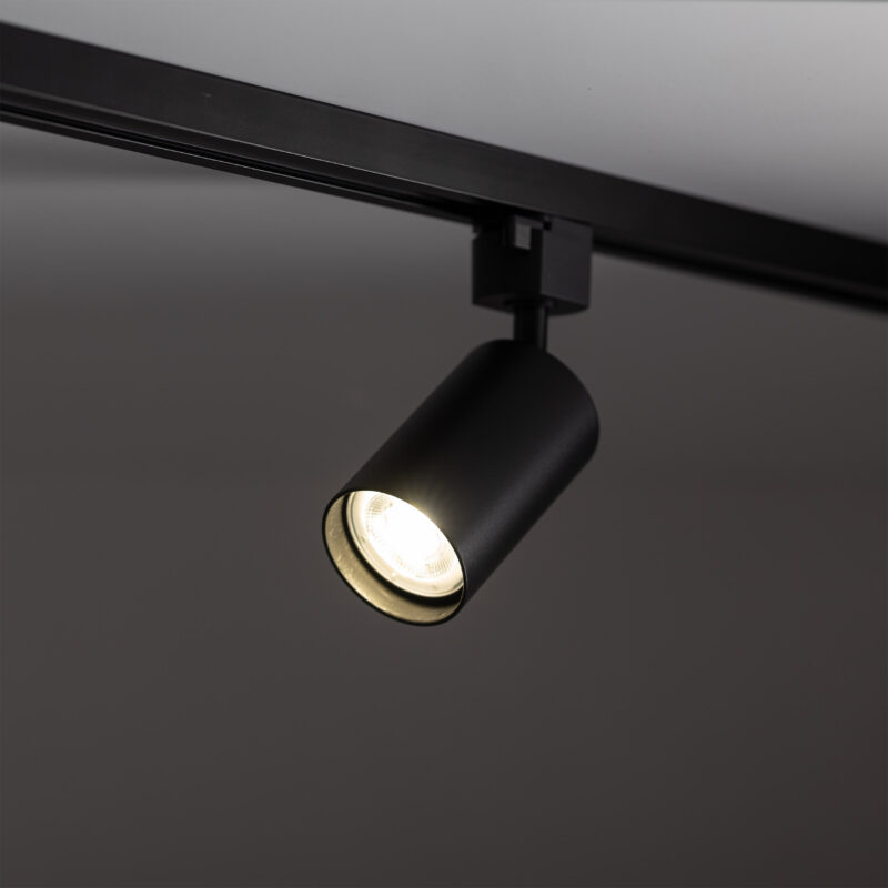 System szynowy TK Lighting Tracer Set Black – 3-fazowy x7 - obrazek 6