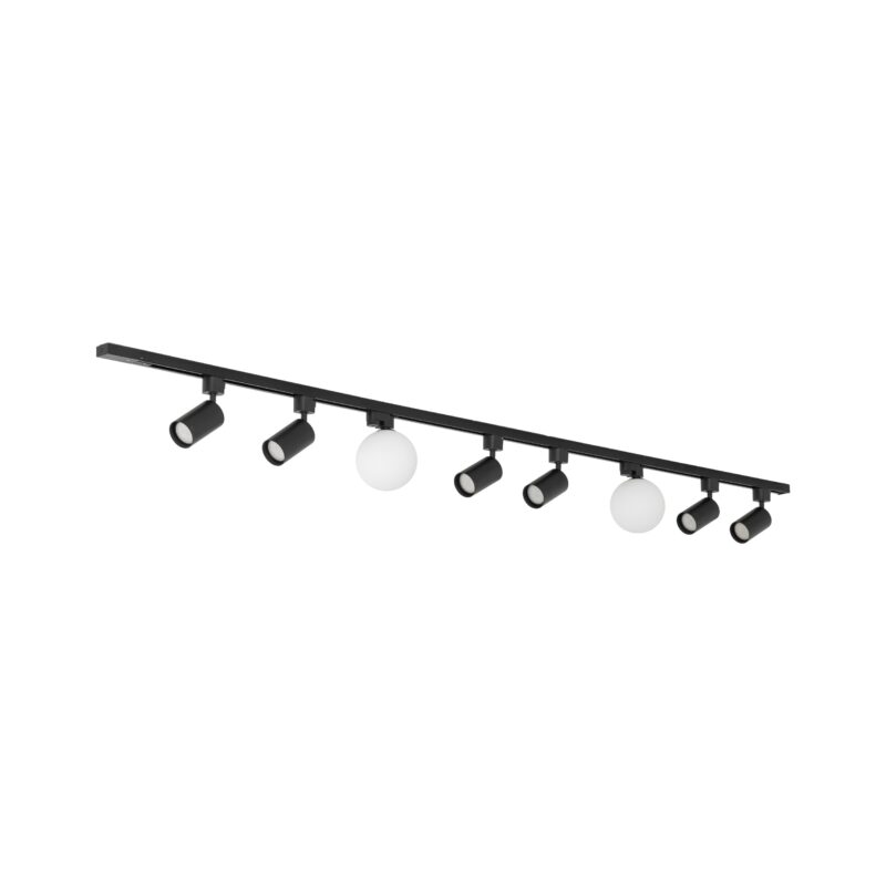 System szynowy TK Lighting Tracer Set Black 3 x8