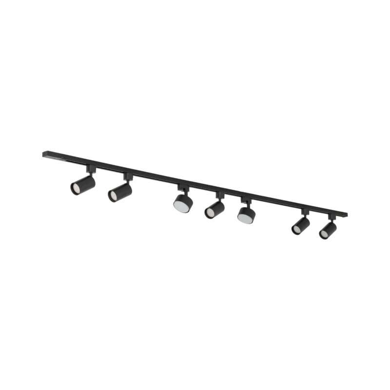 System szynowy TK Lighting Tracer Set Black 9 x7